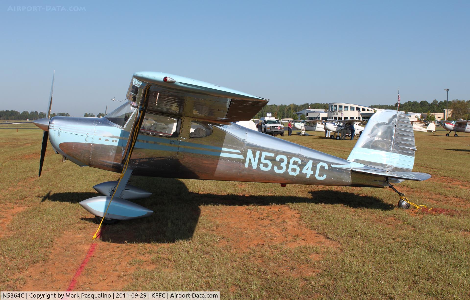 N5364C, 1950 Cessna 140A C/N 15495, Cessna 140A