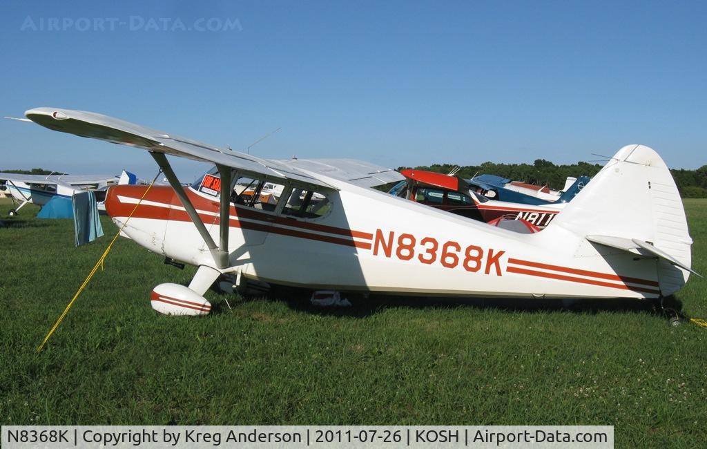 N8368K, 1946 Stinson 108-1 Voyager C/N 108-1368, EAA AirVenture 2011
