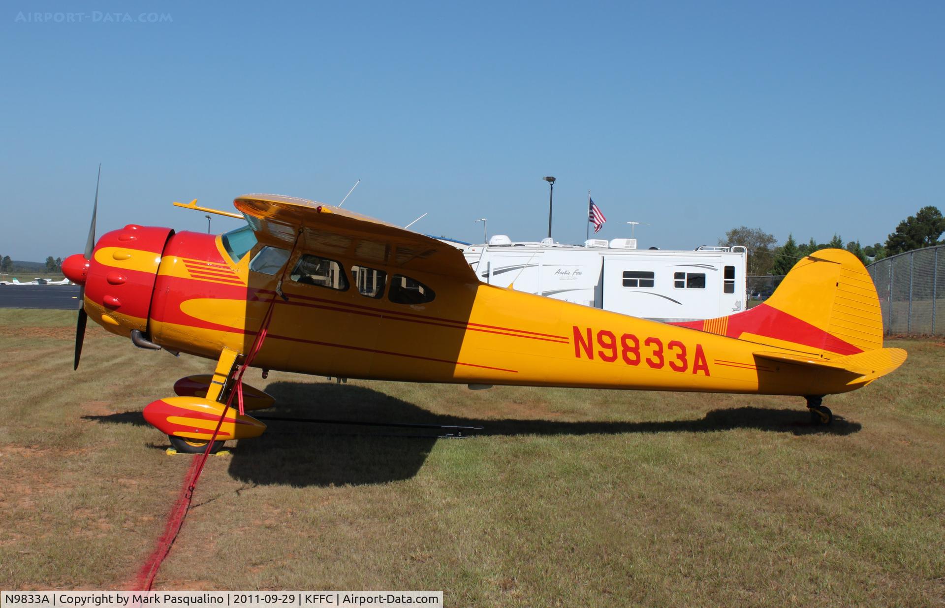 N9833A, 1950 Cessna 195B Businessliner C/N 7512, Cessna 195B