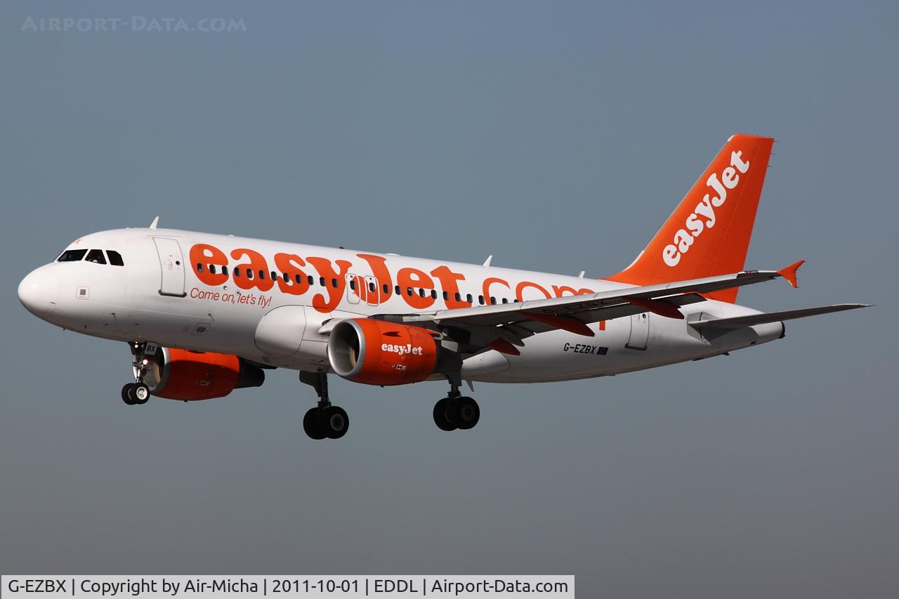 G-EZBX, 2007 Airbus A319-111 C/N 3137, EasyJet, Airbus A319-111, CN: 3137