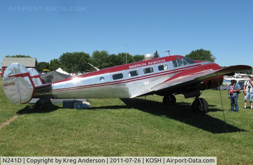 N241D, 1961 Beech C-45H Expeditor C/N AF-850, EAA AirVenture 2011