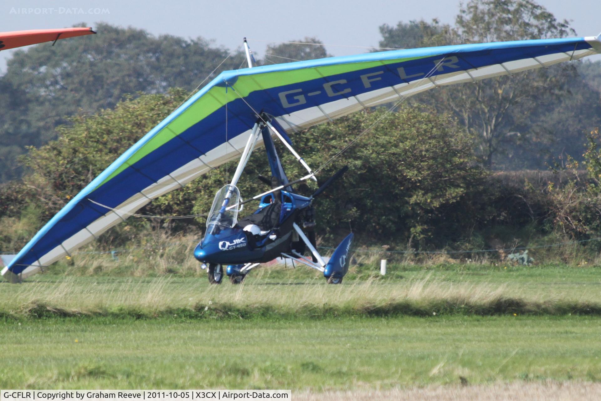 G-CFLR, P&M Aviation Quik GT450 C/N 8409, Parked at Northrepps.