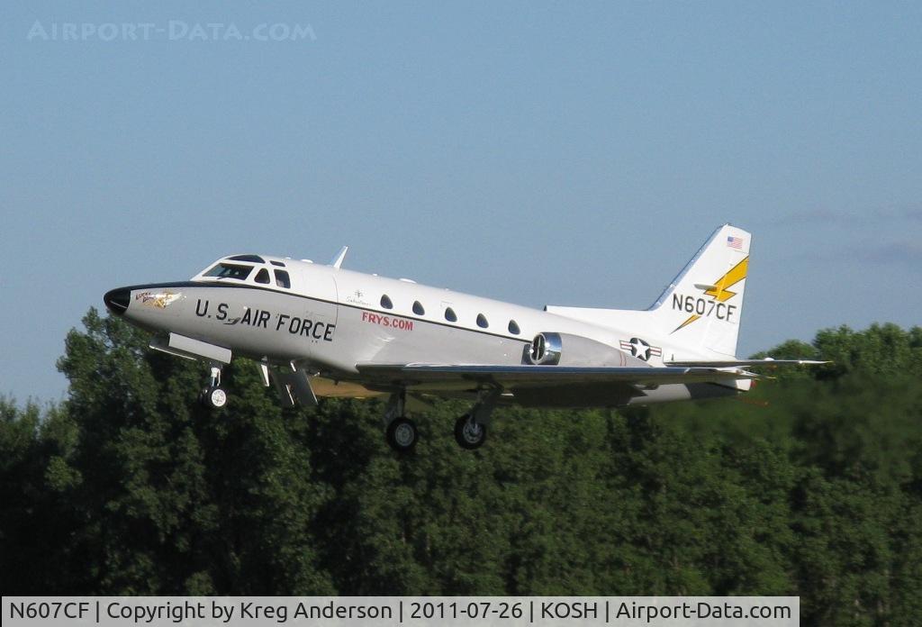 N607CF, 1976 North American NA-265-60 Sabreliner C/N 306-118, EAA AirVenture 2011