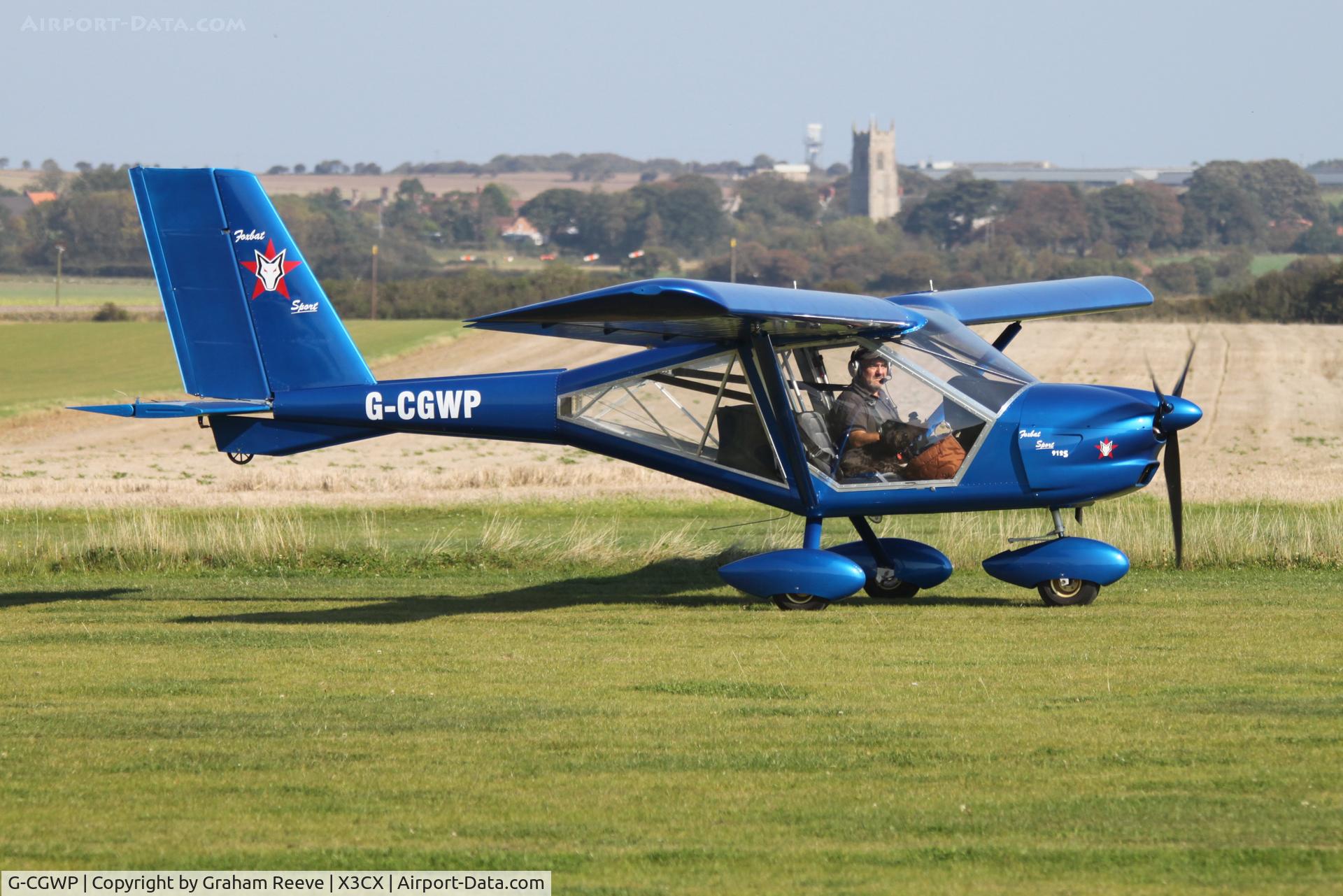 G-CGWP, 2011 Aeroprakt A-22L Foxbat C/N LAA 317A-15070, Just landed.
