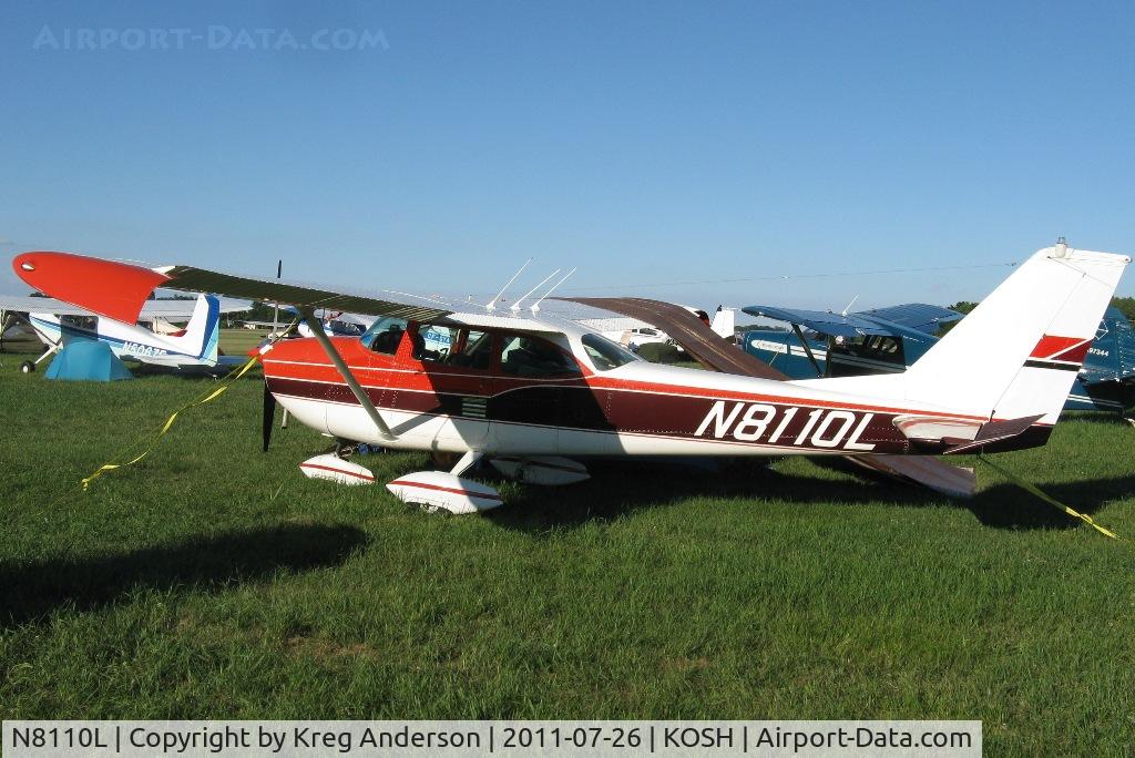 N8110L, 1967 Cessna 172H C/N 17256310, EAA AirVenture 2011