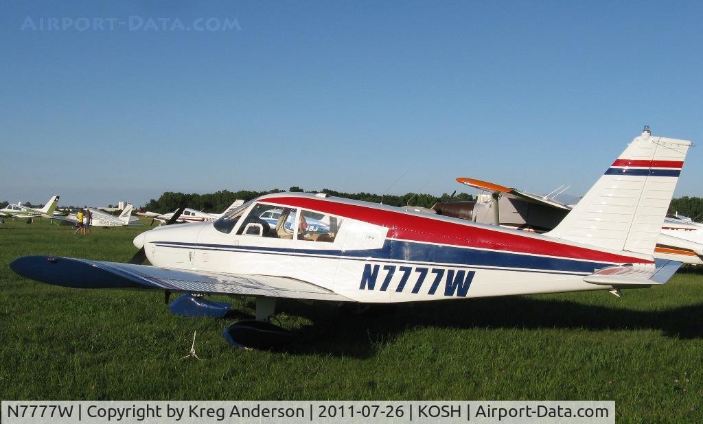 N7777W, 1964 Piper PA-28-180 Cherokee C/N 28-1781, EAA AirVenture 2011