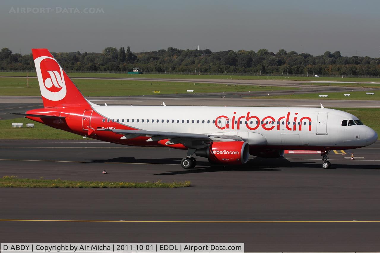D-ABDY, 2009 Airbus A320-214 C/N 4013, Air Berlin, Airbus A320-214, CN: 4013
