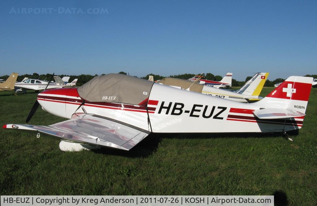 HB-EUZ, 1966 Jodel DR-250-160 Capitaine C/N 70, EAA AirVenture 2011