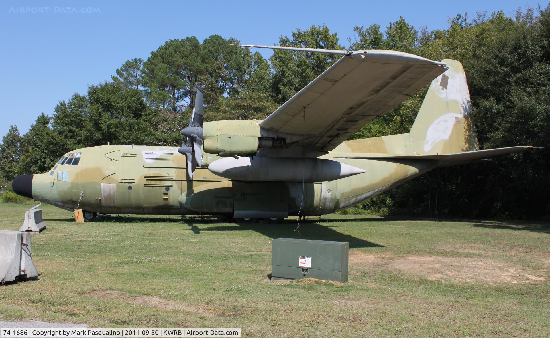 74-1686, 1974 Lockheed C-130H Hercules C/N 382-4669, Lockheed C-130H