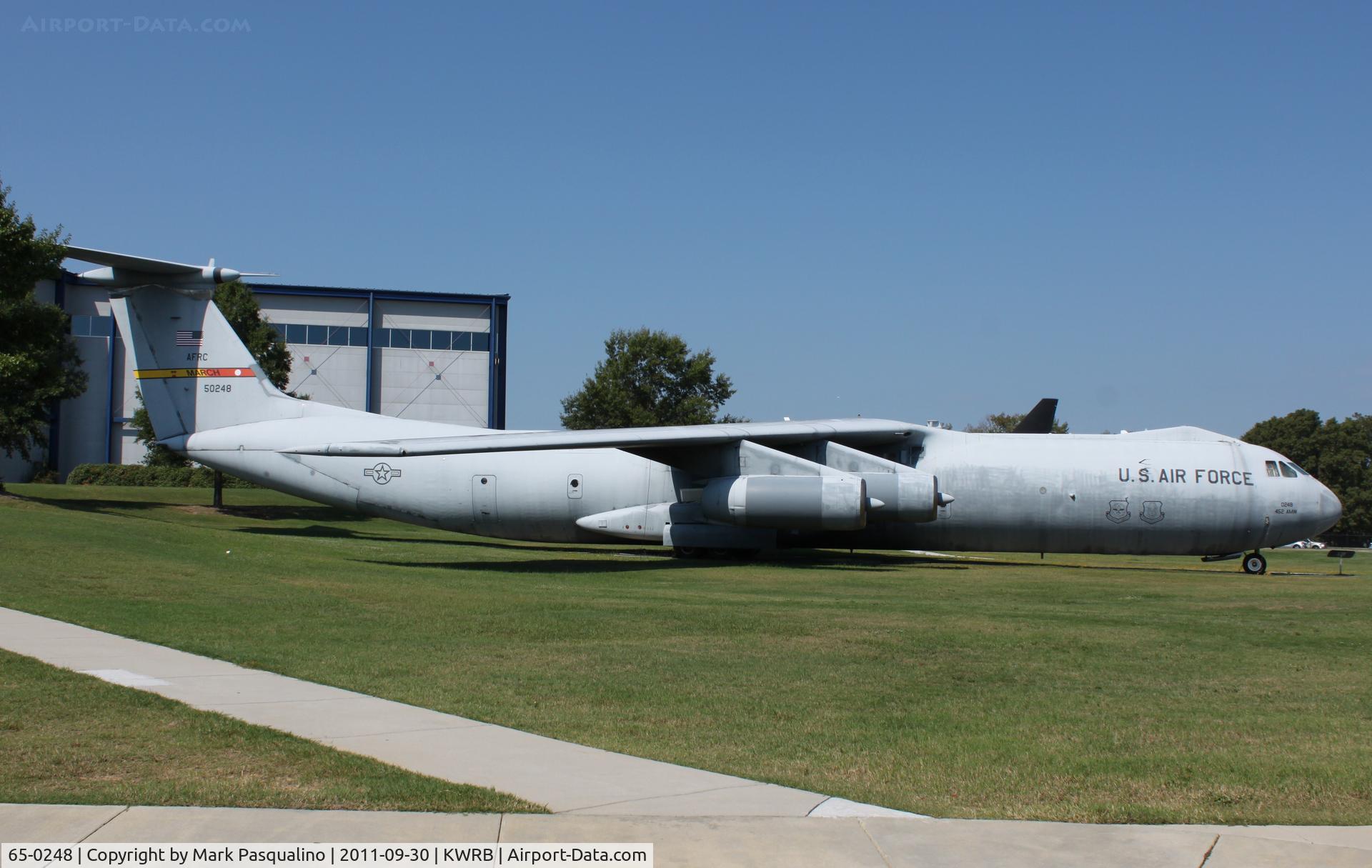 65-0248, 1965 Lockheed C-141A Starlifter C/N 300-6099, Lockheed C-141A