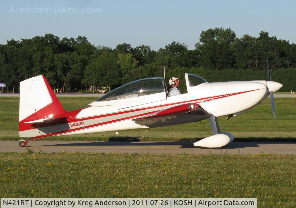 N421RT, Vans RV-8 C/N 82522, EAA AirVenture 2011