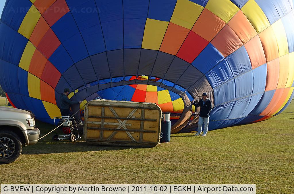 G-BVEW, 1993 Lindstrand Balloons LBL 150A C/N 057, SHOT AT HEADCORN