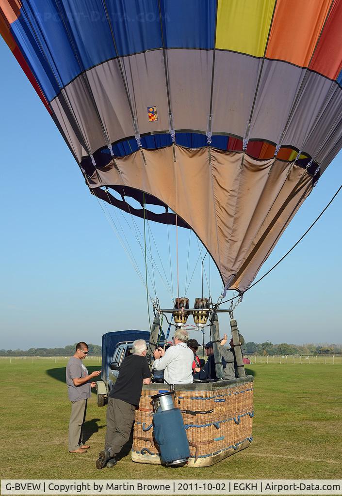 G-BVEW, 1993 Lindstrand Balloons LBL 150A C/N 057, SHOT AT HEADCORN
