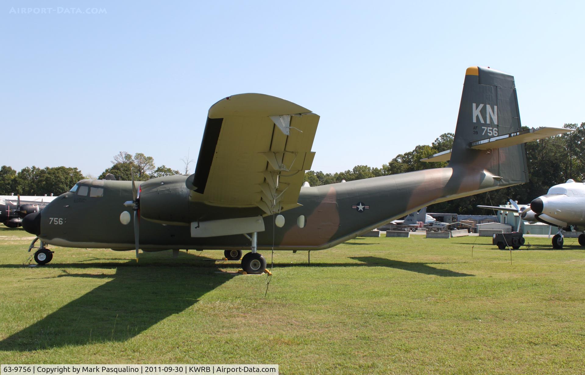 63-9756, 1963 De Havilland Canada C-7B Caribou C/N 218, De Havilland C-7B