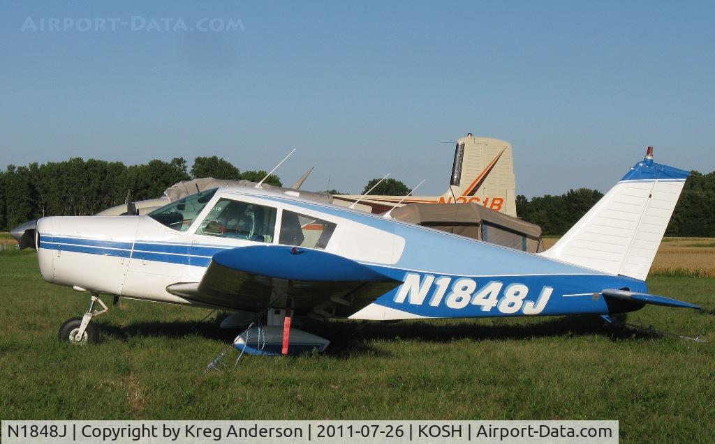 N1848J, 1968 Piper PA-28-140 C/N 28-24284, EAA AirVenture 2011