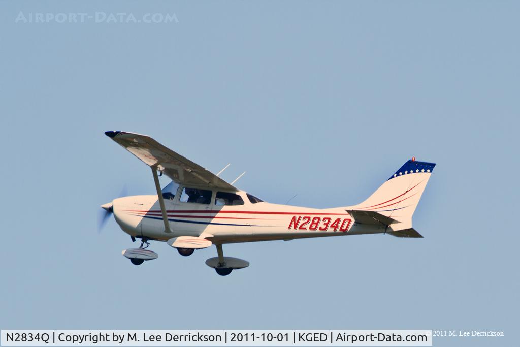 N2834Q, 1971 Cessna 172L C/N 17259834, At Sussex County Airport, Georgetown, Delaware