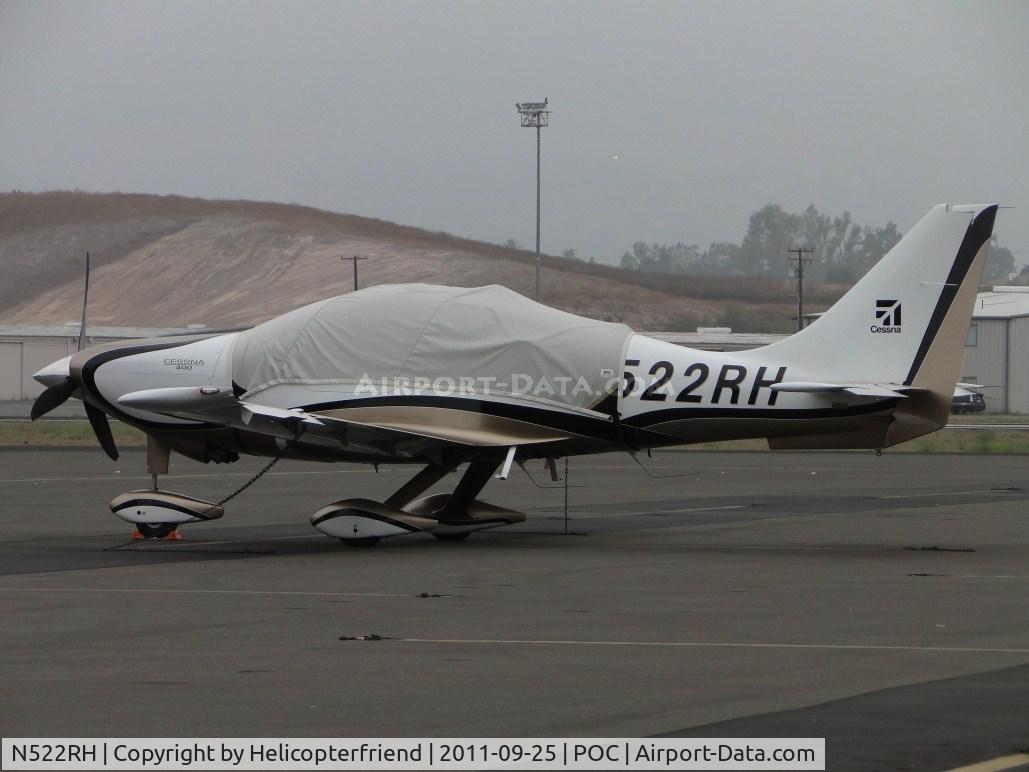 N522RH, 2008 Cessna LC41-550FG C/N 411038, Covered and prked in transient parking