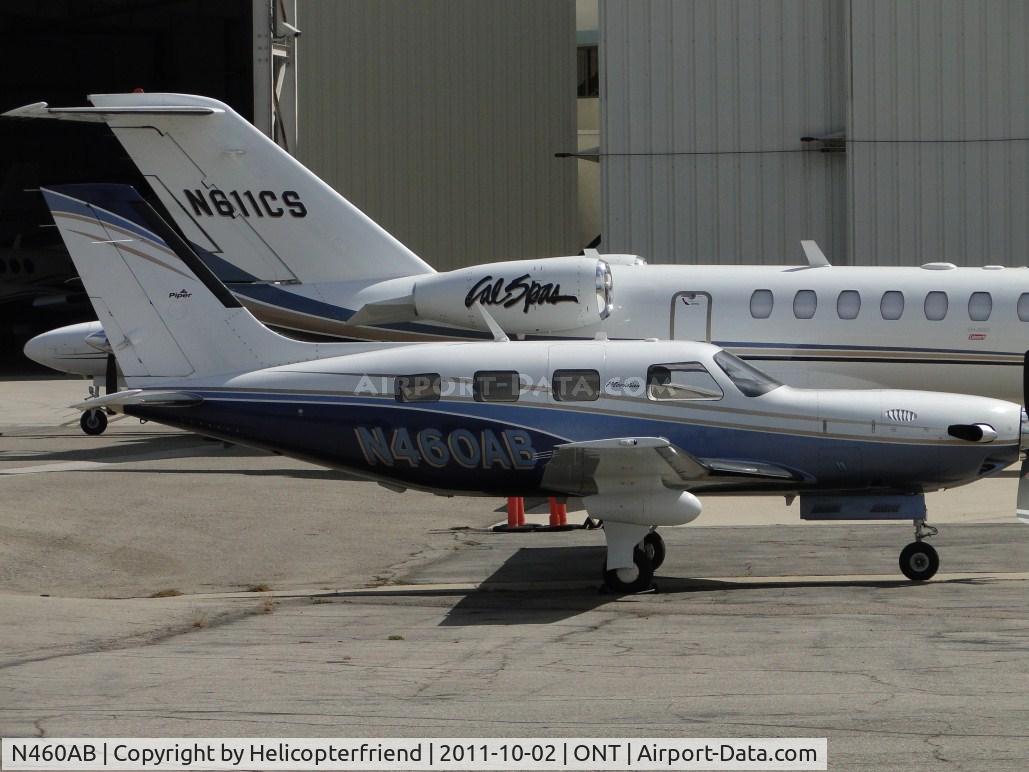 N460AB, 2010 Piper PA-46-500TP Meridian C/N 4697431, Parked on the southside of the Airport
