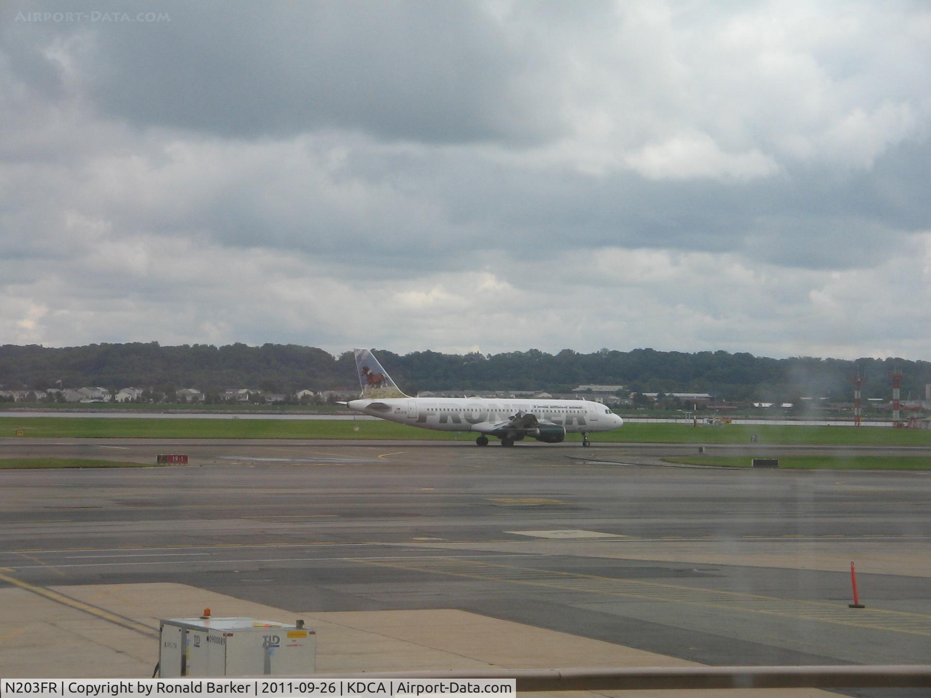 N203FR, 2002 Airbus A320-214 C/N 1806, DCA, VA