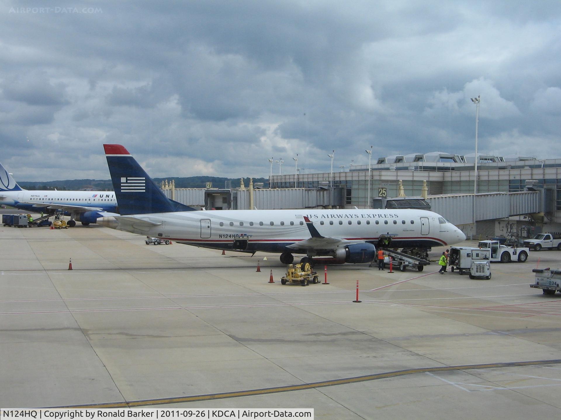 N124HQ, 2007 Embraer 175LR (ERJ-170-200LR) C/N 17000200, DCA, VA