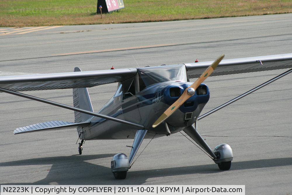 N2223K, 1947 Luscombe 8A C/N 4950, 1947 Luscombe