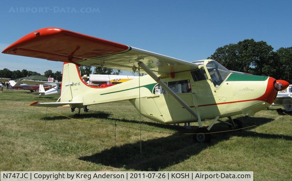 N747JC, Edgar Percival EP-9 Prospector C/N 39, EAA AirVenture 2011