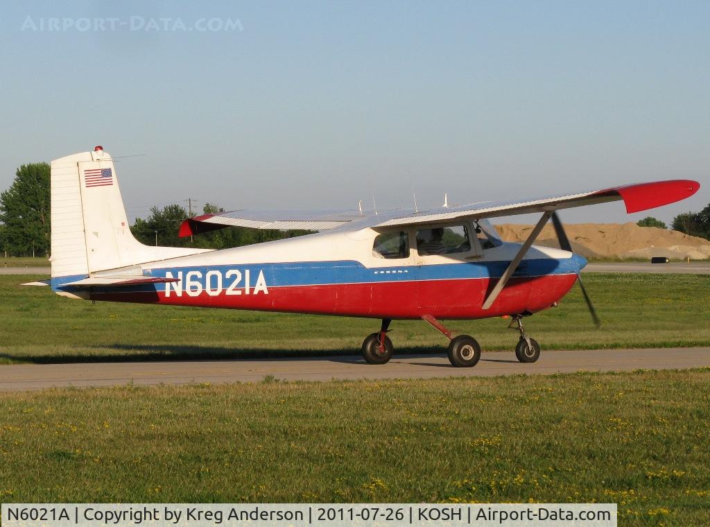 N6021A, 1956 Cessna 172 C/N 28621, EAA AirVenture 2011
