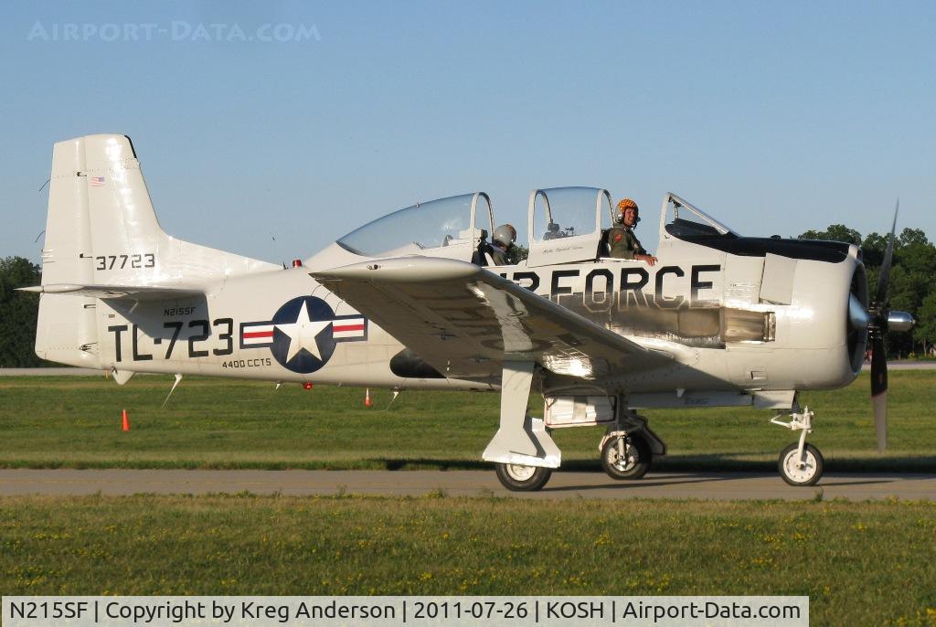 N215SF, 1955 North American T-28B Trojan C/N 200-86 (137723), EAA AirVenture 2011