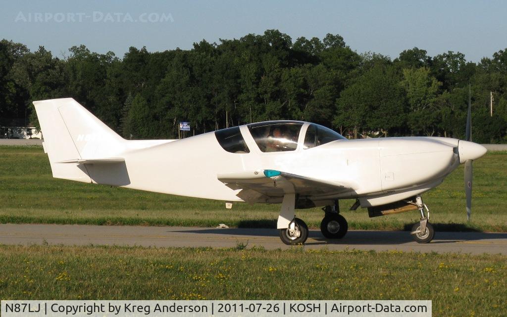 N87LJ, 1988 Stoddard-Hamilton Glasair RG C/N SN-487R, EAA AirVenture 2011