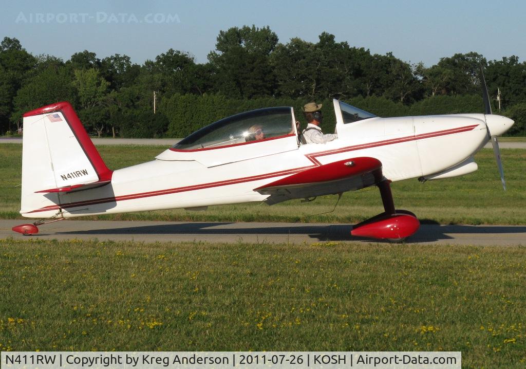 N411RW, 2002 Vans RV-8 C/N 458, EAA AirVenture 2011