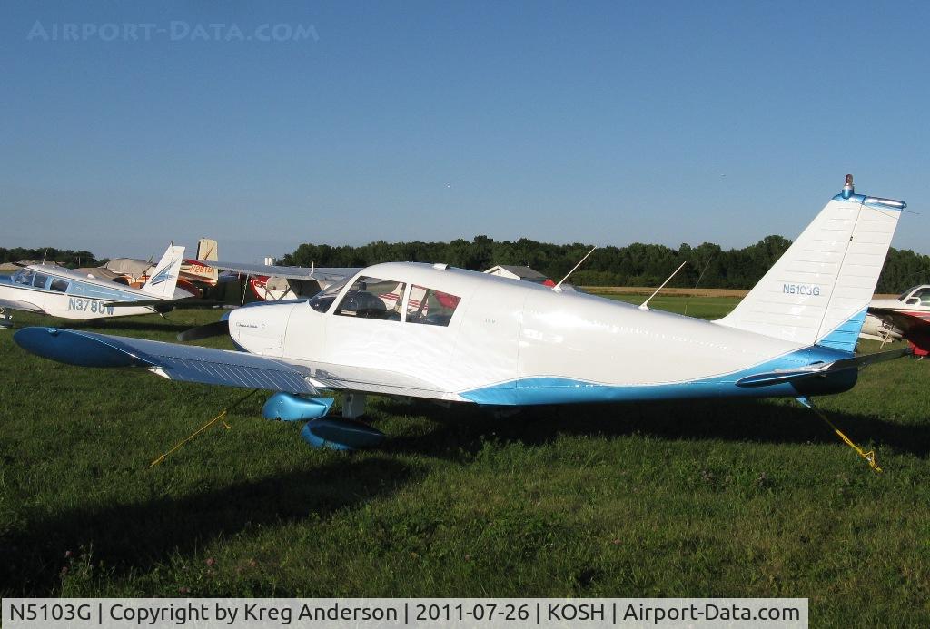 N5103G, 1967 Piper PA-28-180 Cherokee C/N 28-4004, EAA AirVenture 2011