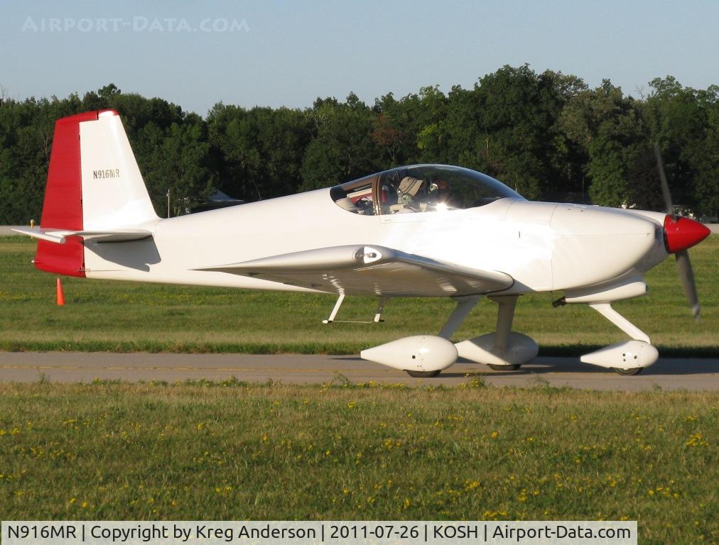 N916MR, 2007 Vans RV-7A C/N 70760, EAA AirVenture 2011