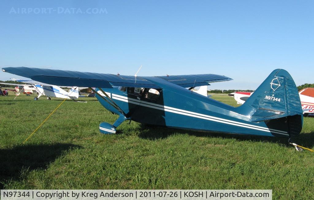 N97344, 1946 Universal Stinson 108 Voyager C/N 108-344, EAA AirVenture 2011