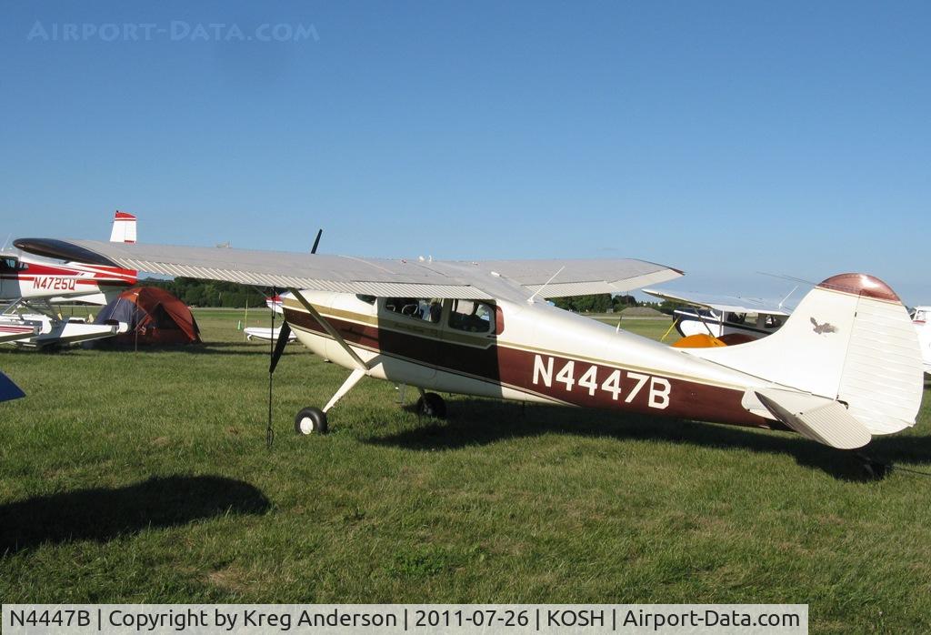 N4447B, 1955 Cessna 170B C/N 26791, EAA AirVenture 2011