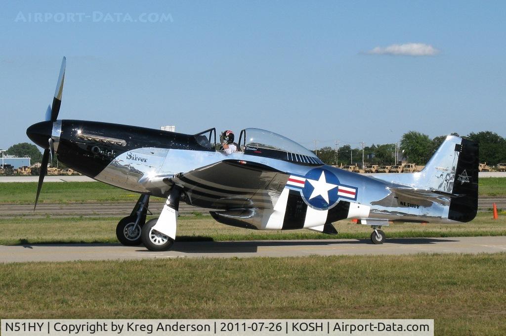 N51HY, 1944 North American P-51D Mustang C/N 124-48192, EAA AirVenture 2011