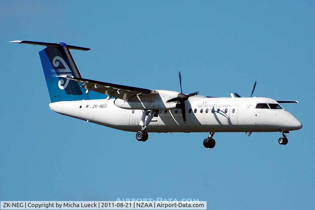 ZK-NEG, 2006 De Havilland Canada DHC-8-311 Dash 8 C/N 621, At Auckland