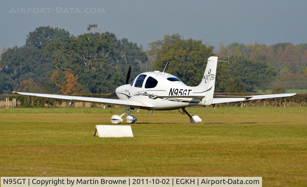 N95GT, 2006 Cirrus SR22 GTS C/N 1758, SHOT AT HEADCORN