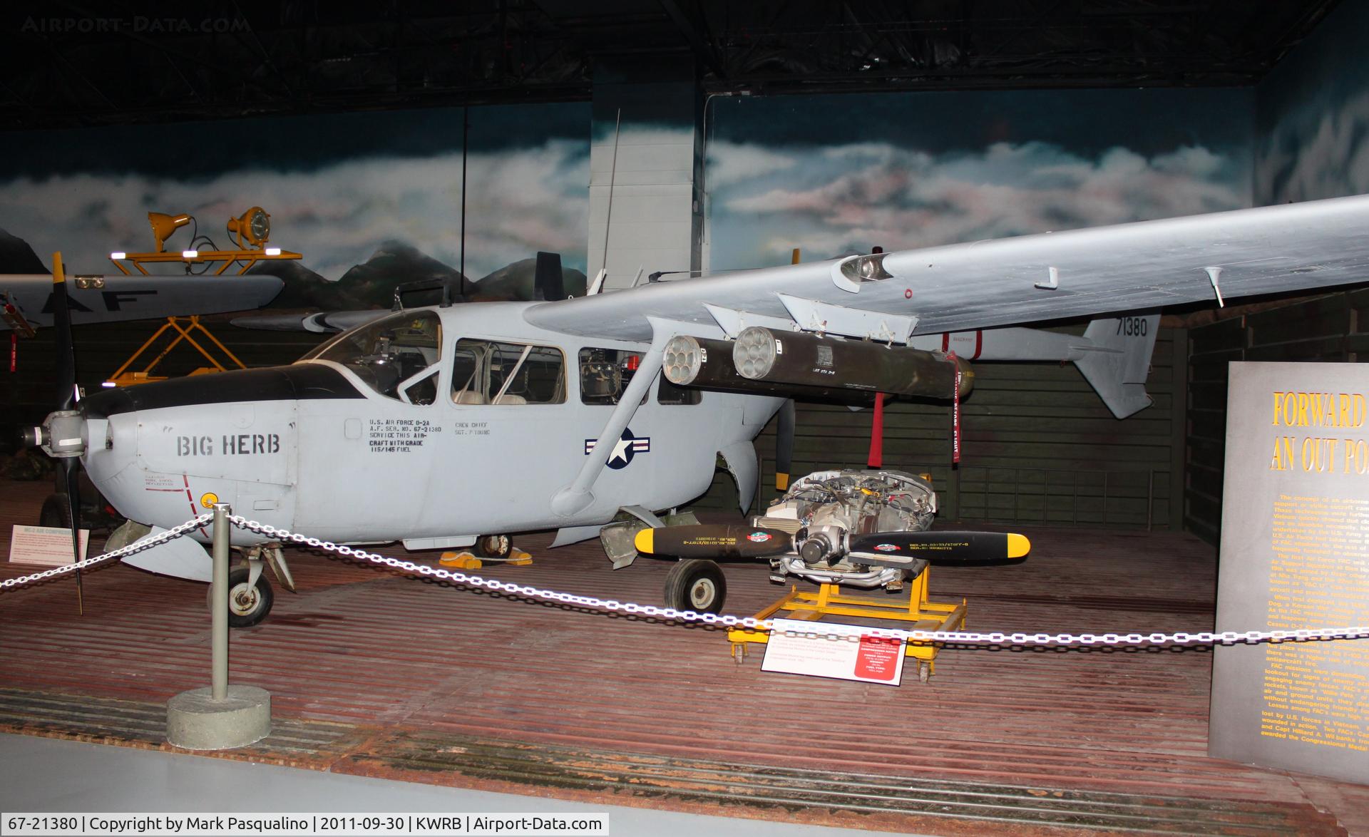 67-21380, 1967 Cessna O-2A Super Skymaster Super Skymaster C/N 337M-0086, Cessna O-2A