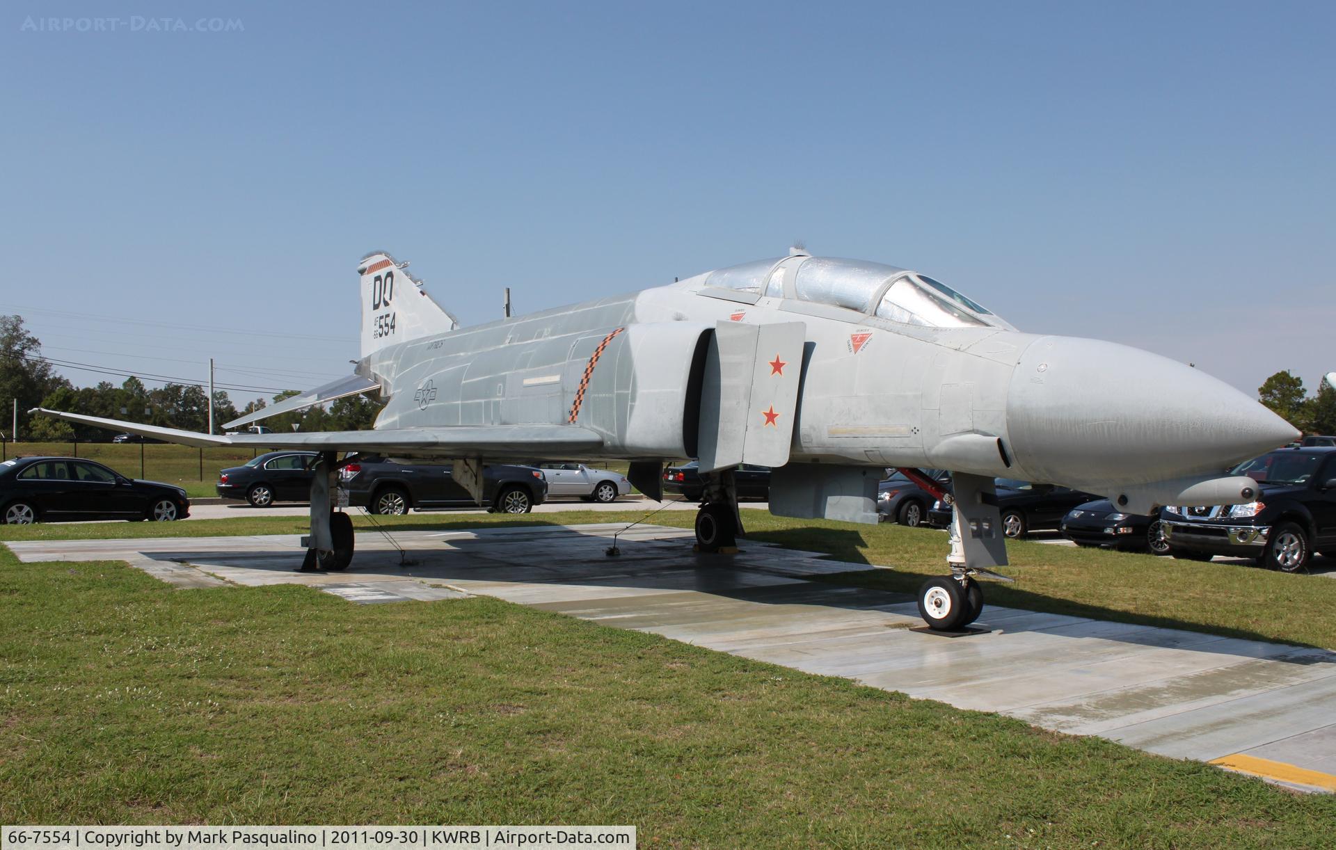 66-7554, 1966 McDonnell F-4D-30-MC Phantom II C/N 2091, McDonnell F-4D