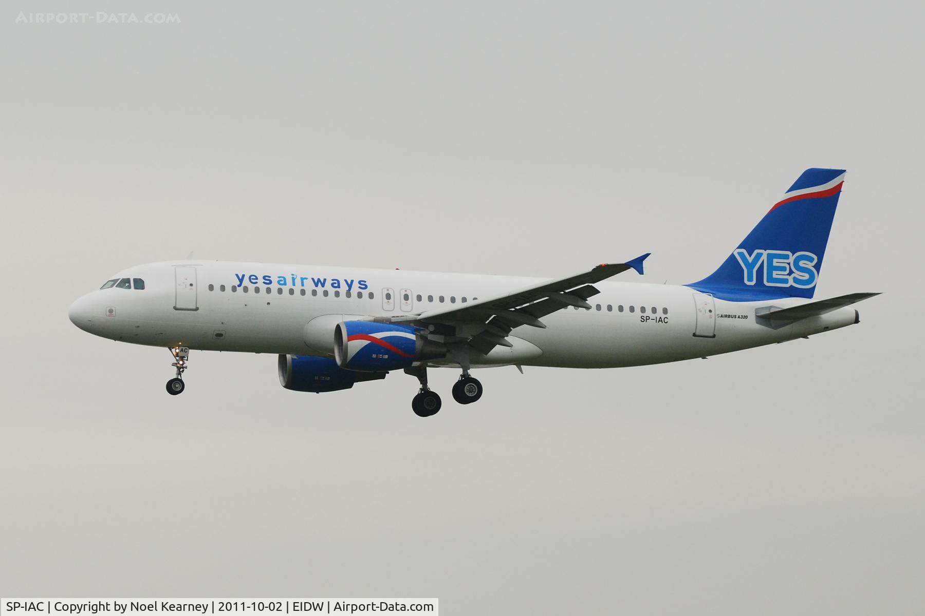 SP-IAC, 1999 Airbus A320-214 C/N 973, Landing Rwy 28 at EIDW