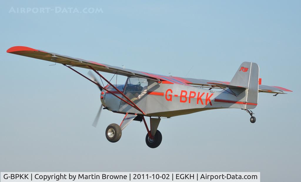 G-BPKK, 1989 Denney Kitfox C/N PFA 172-11411, SHOT AT HEADCORN