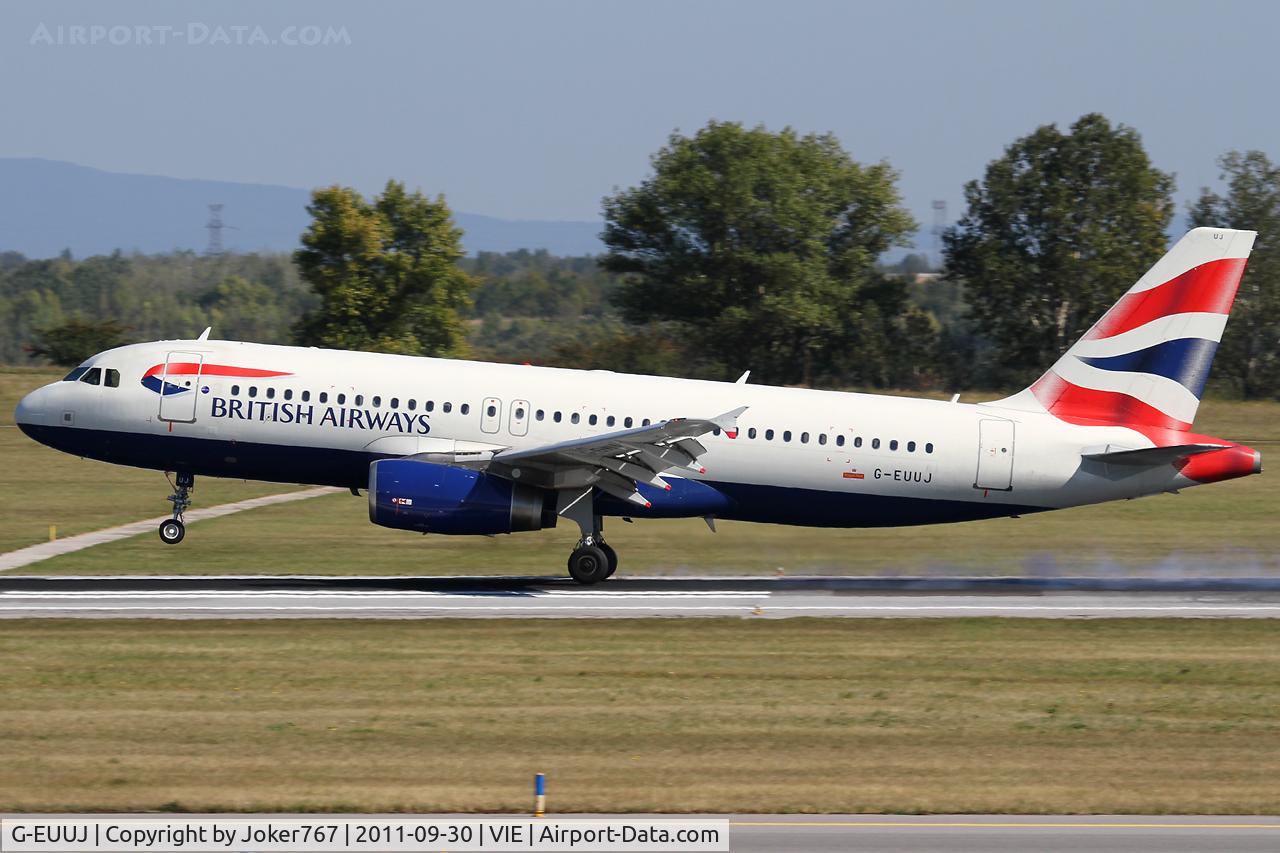 G-EUUJ, 2002 Airbus A320-232 C/N 1883, British Airways