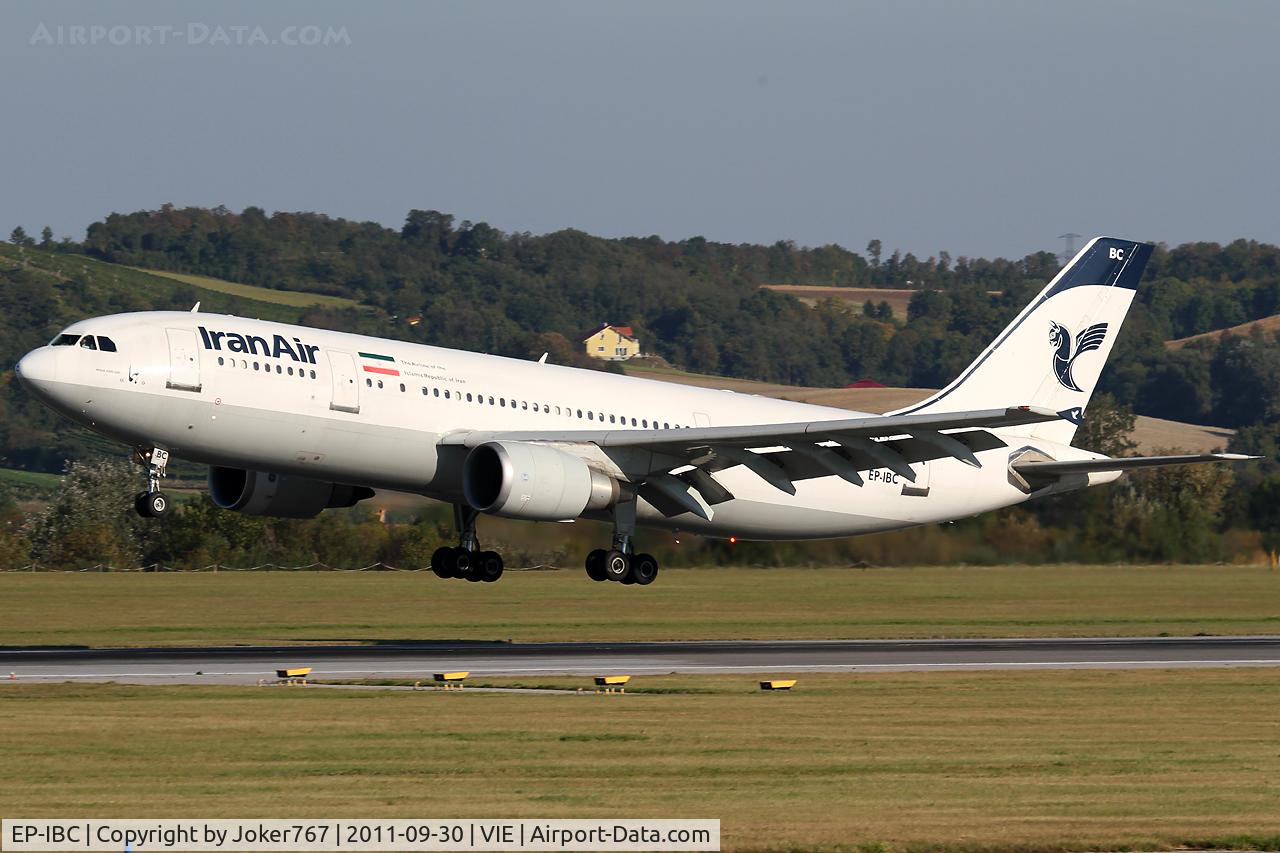 EP-IBC, 1992 Airbus A300B4-605R C/N 632, Iran Air