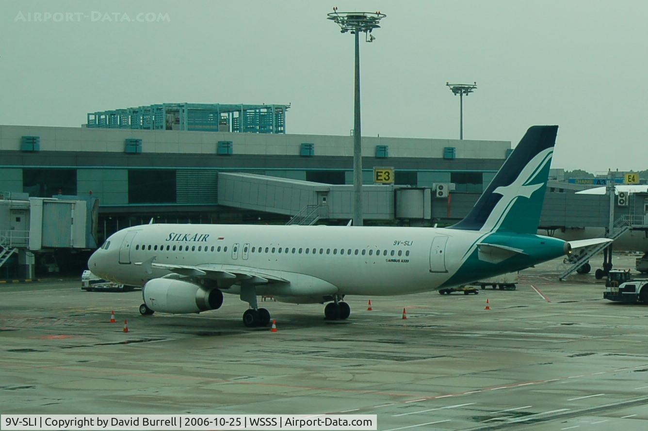 9V-SLI, 2006 Airbus A320-232 C/N 2775, Silk Air Airbus A320 Changi Airport Singapore