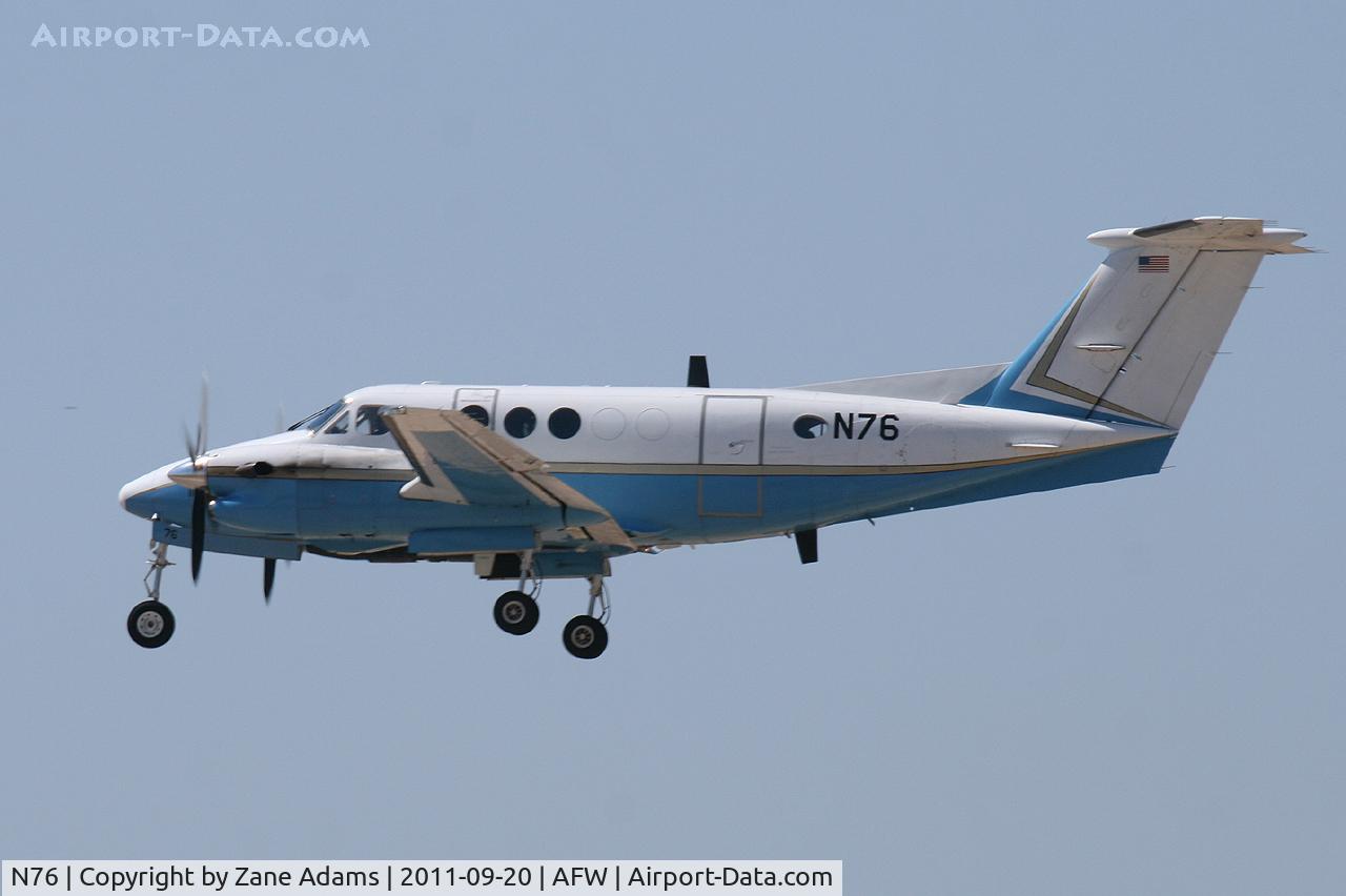 N76, 1988 Beech 300 C/N FF-11, At Alliance Airport - Fort Worth, TX
