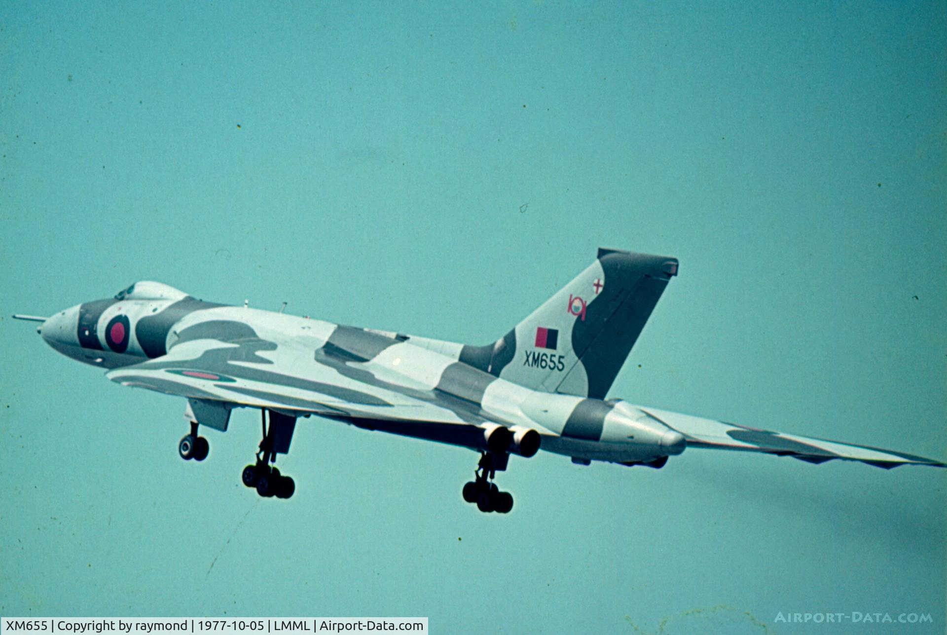 XM655, 1964 Avro Vulcan B.2A C/N Set 87, Vulcan XM655 101Sqd RAF