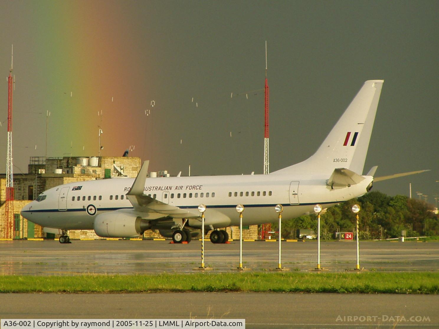 A36-002, 2000 Boeing 737-7DF C/N 30790/613, B737 A36-002 Royal Australian Air Force