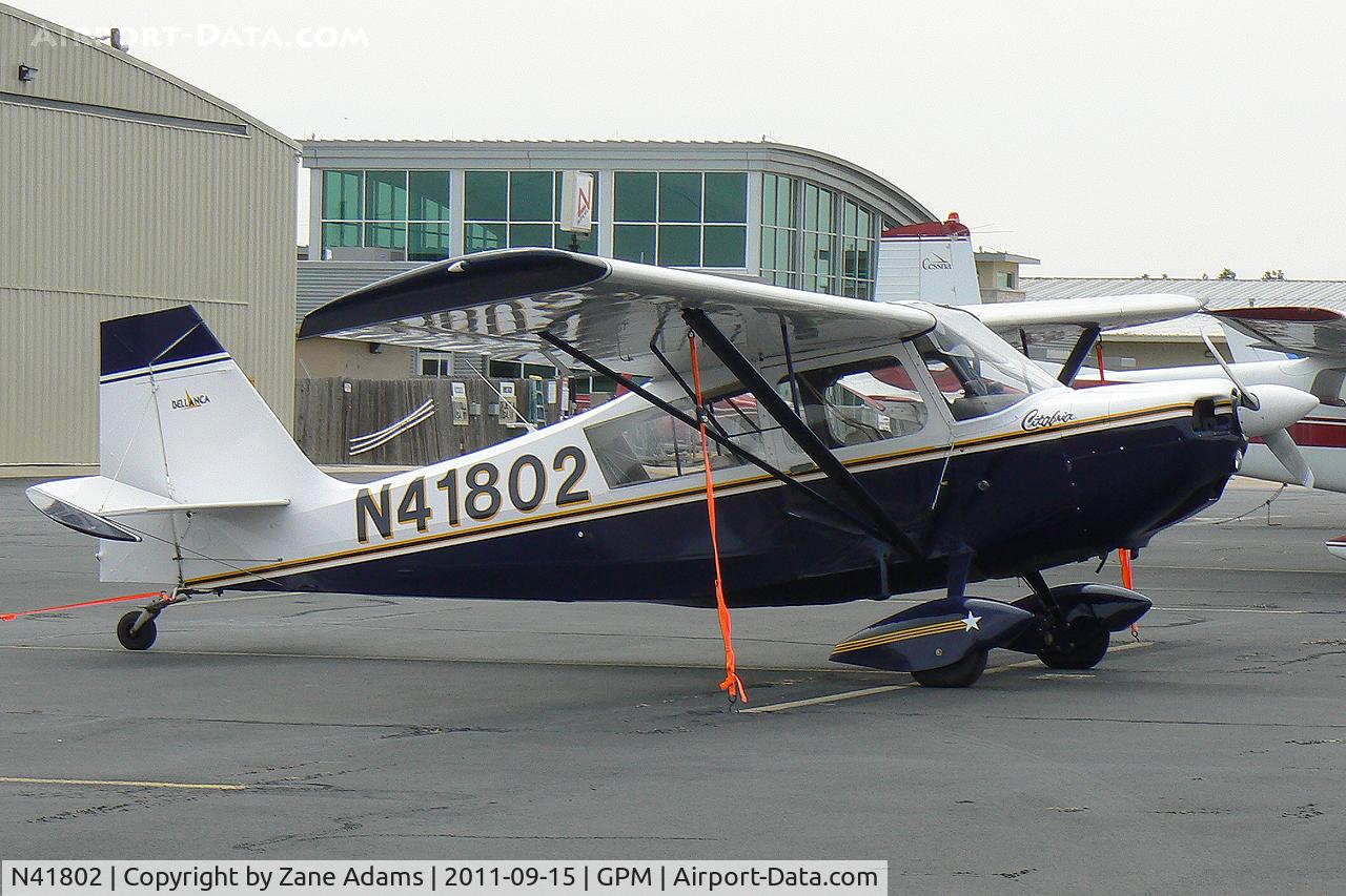 N41802, 1973 Bellanca 7KCAB Citabria C/N 402-73, At Grand Prairie Municipal
