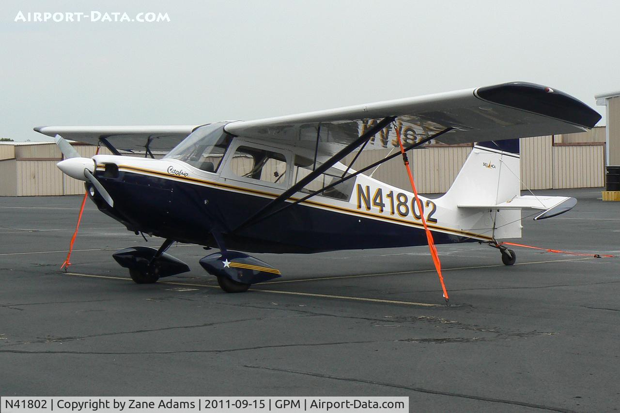 N41802, 1973 Bellanca 7KCAB Citabria C/N 402-73, At Grand Prairie Municipal