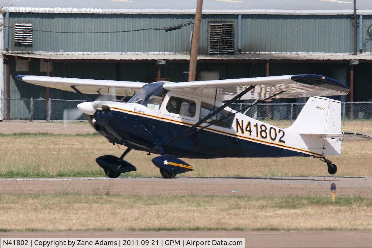 N41802, 1973 Bellanca 7KCAB Citabria C/N 402-73, At Grand Prairie Municipal